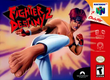 Fighter Destiny 2 (USA) box cover front